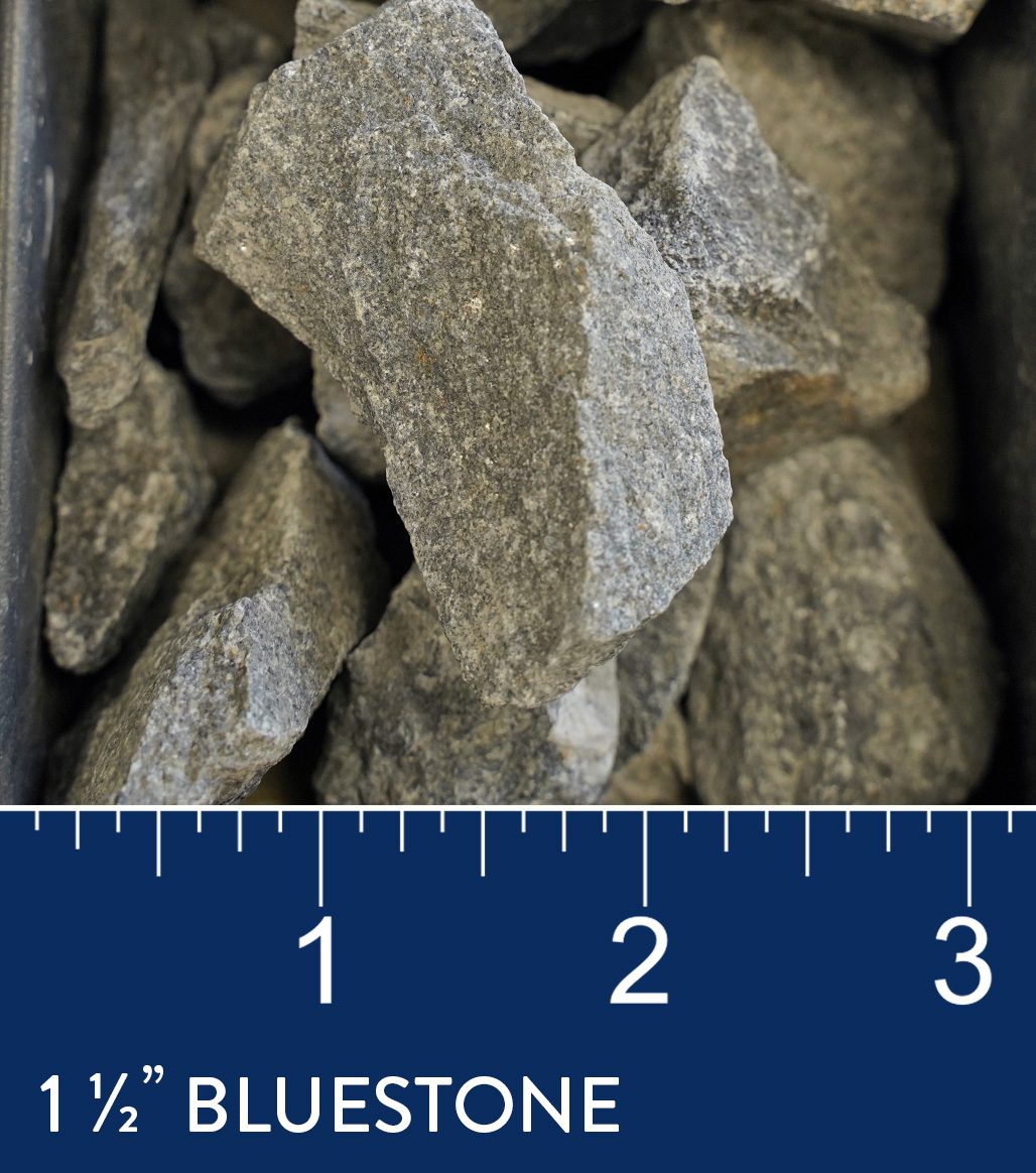 1/2" Bluestone 3/4"available at J&J Materials
