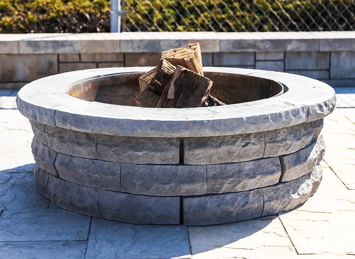 Outdoor Fireplaces & Firepits J&J Materials Hardscaping
